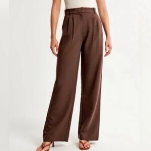 Abercrombie Tailored Wide Leg Pants